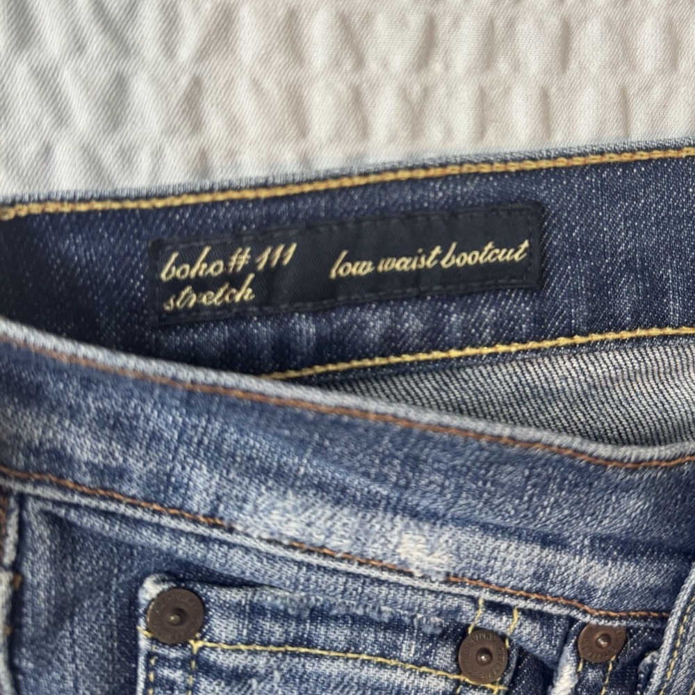 Citizens of Humanity Boho #111 Women's Sz 31 Low Rise Bootcut Med Wash Jeans USA - Picture 2 of 16